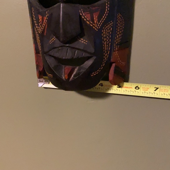 Decorative wooden mask -sold - Picture 11 of 11